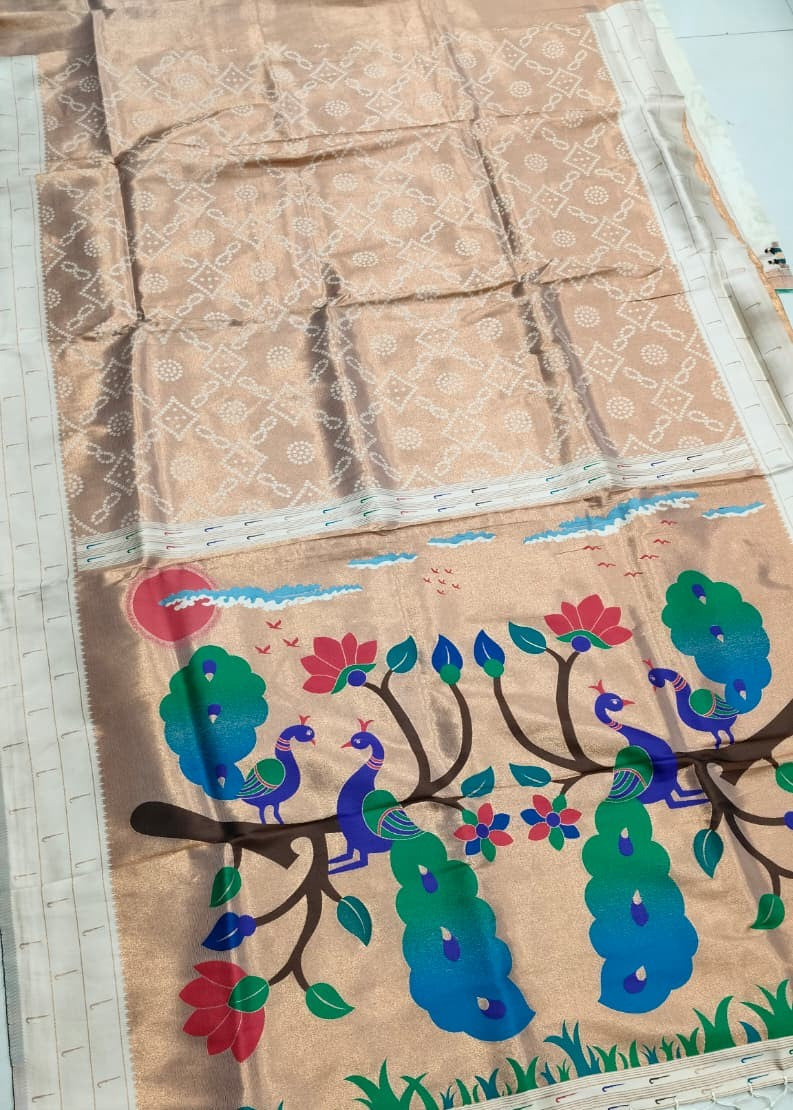 PURE BANARASI & PAITHANI SILK SAREE