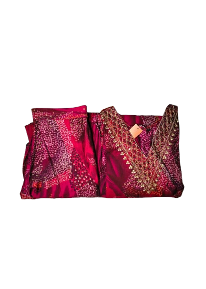 Muslin Fabric 2-piece Kurti....
