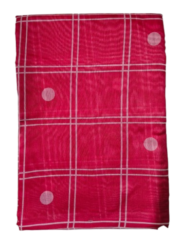 LINEN DIGITAL PRINT SAREE WITH HEVY ZARI PATTA