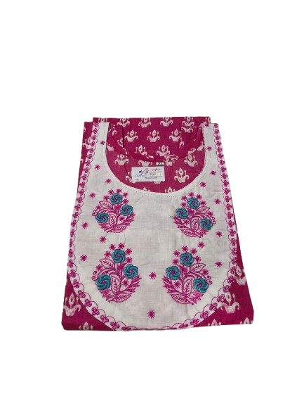 Cotton Kurti With Sleeves