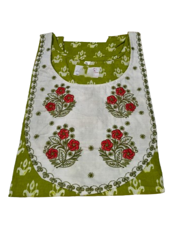 Cotton Kurti With Sleeves