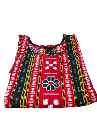 Sambalpuri Patiyala Kurti Set