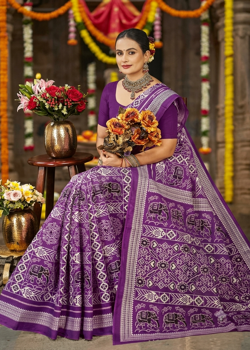 Cotton Saree