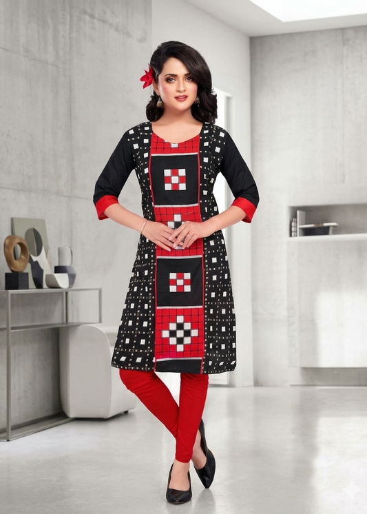 Sambalpuri Cotton Kurti