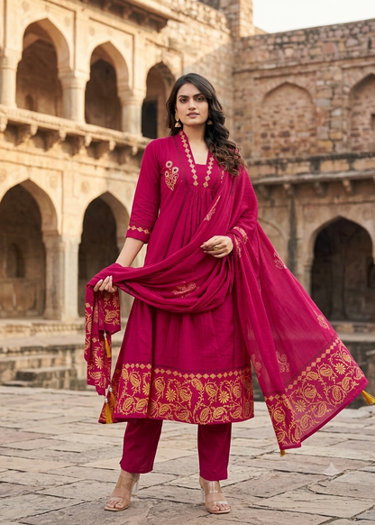Anarkali Suit Set