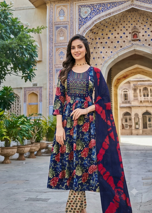 Anarkali Suit Set