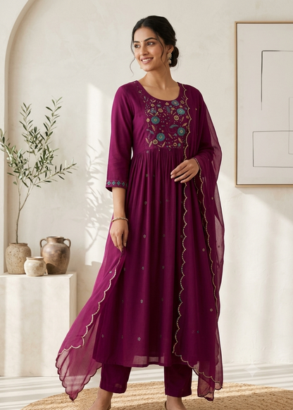 Anarkali Suit Set