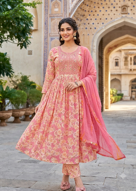 Anarkali Suit Set