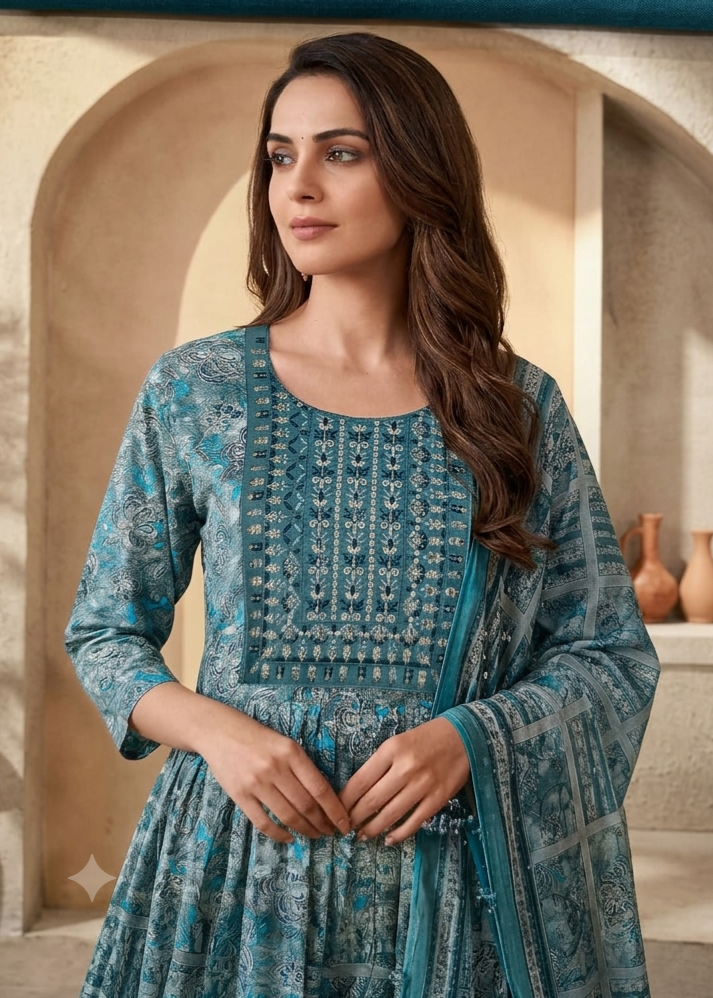 Anarkali Suit Set