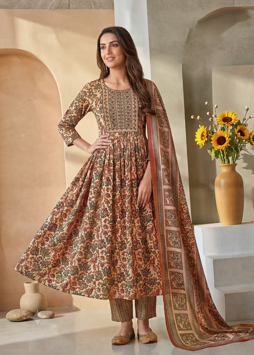 Anarkali Suit Set