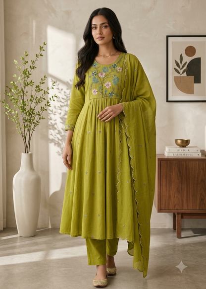 Anarkali suit set
