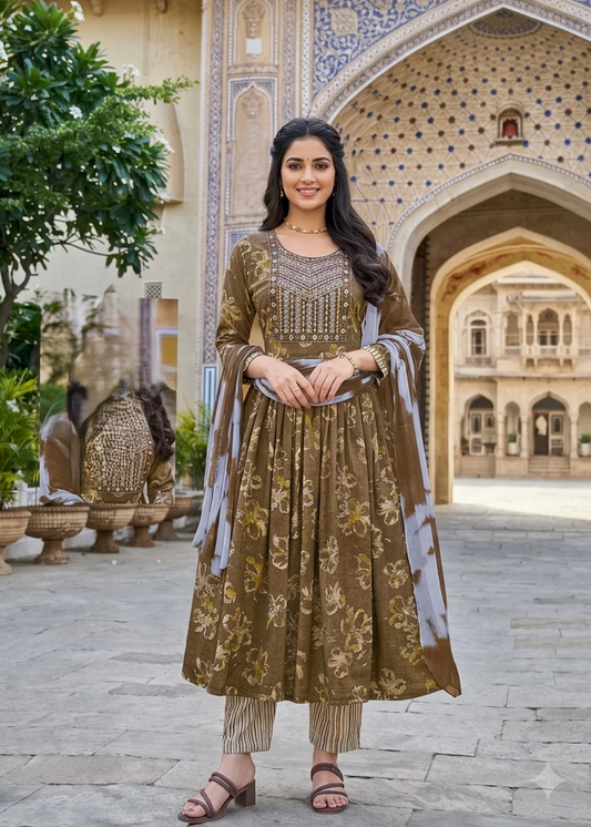 Anarkali Suit Set