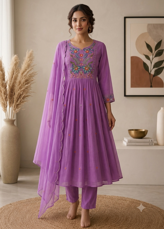 Anarkali Suit Set