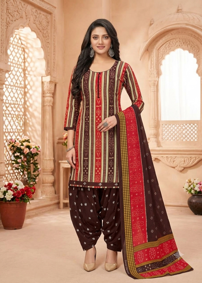 Sambalpuri Patiyala Kurti Set