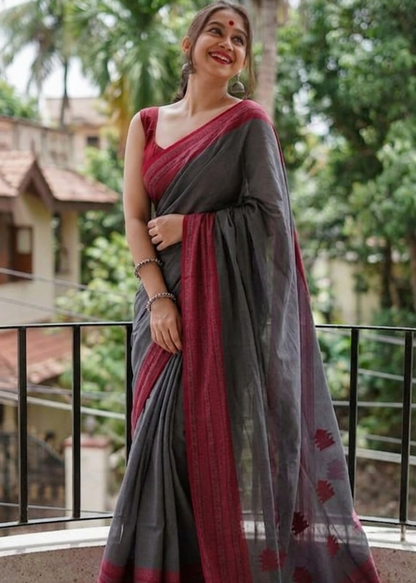 SOFT CHANDERI SAREE