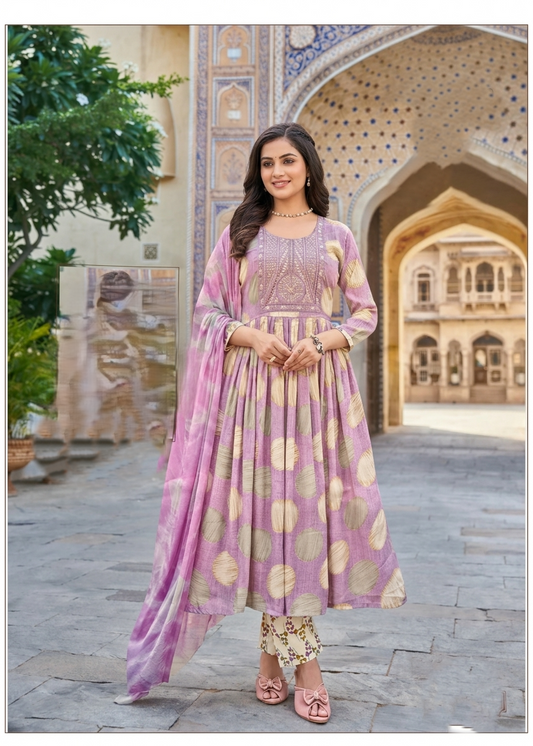 Anarkali Suit Set