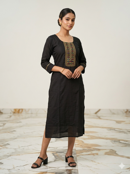 Roman Silk Kurti 3Pc Set