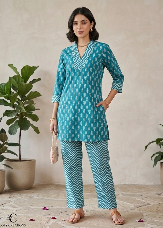 Cotton Two-Piece Set