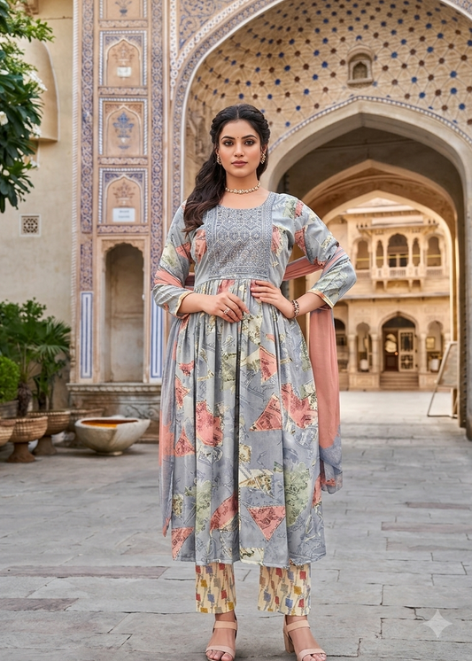 Anarkali Suit Set