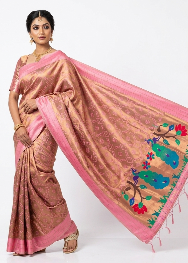 PURE BANARASI & PAITHANI SILK SAREE