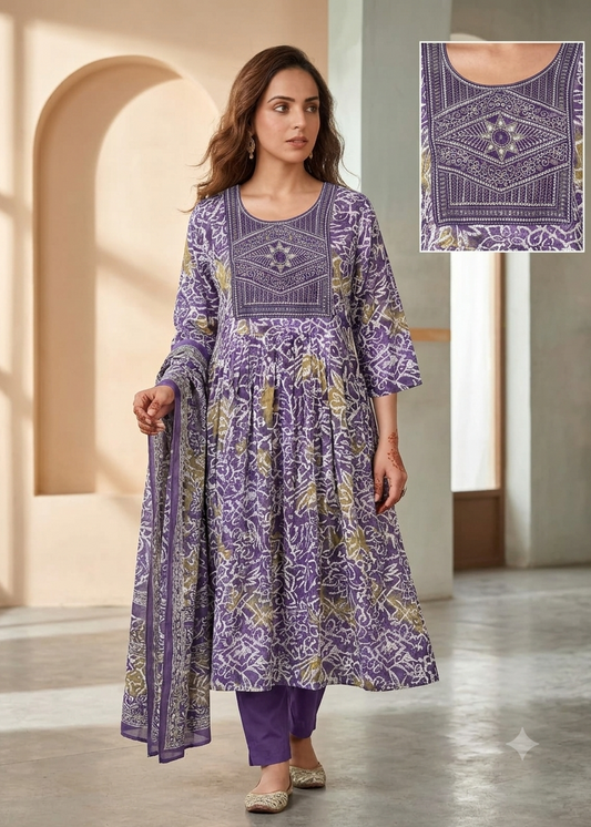 Anarkali Suit Set
