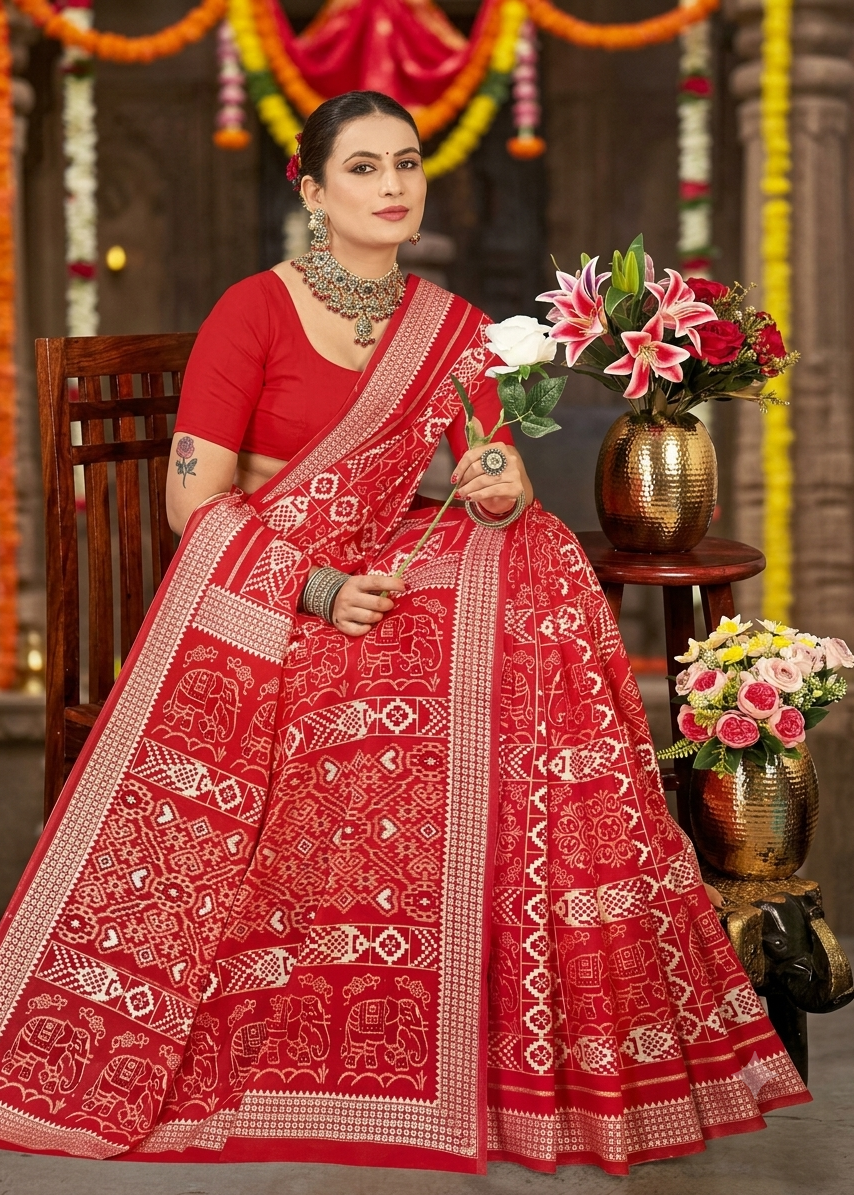 Cotton Saree