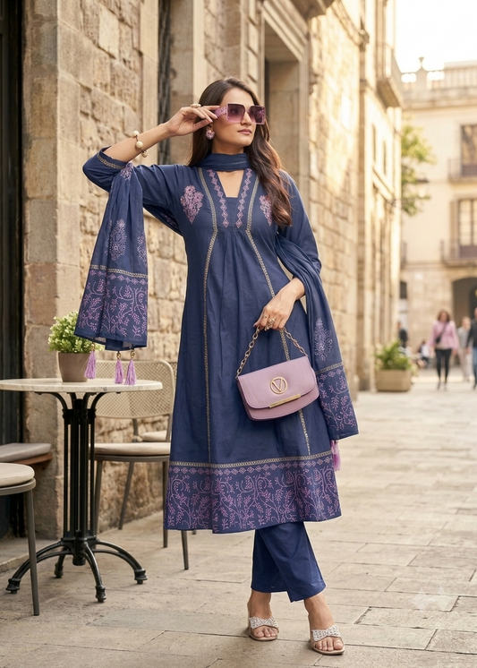 Anarkali Suit Set
