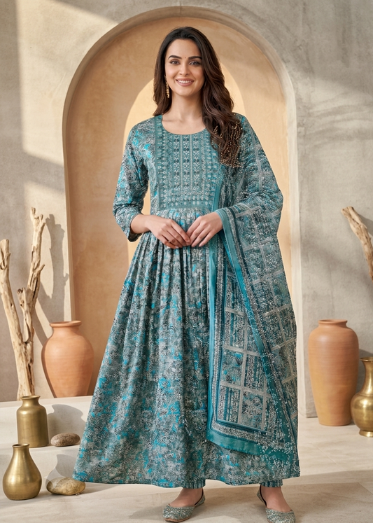 Anarkali Suit Set