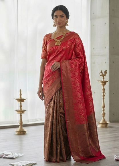 Banarasi Soft Lichi Saree....