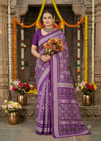 Cotton Saree