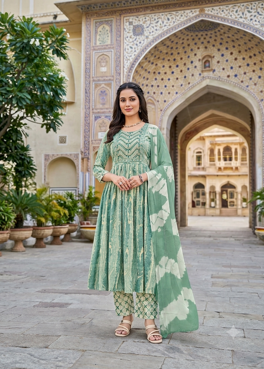 Anarkali Suit Set