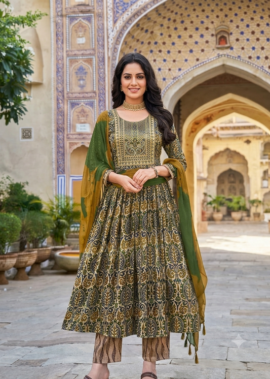 Anarkali Suit Set