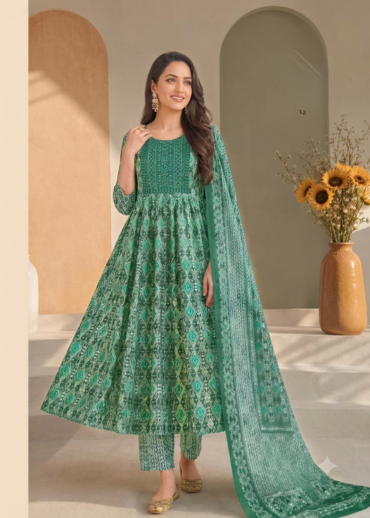 Anarkali Suit Set