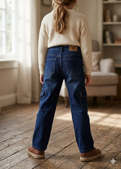 Girls Kargo Jeans