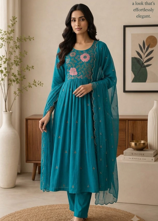 Anarkali Suit Set