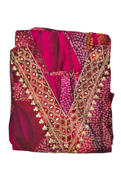 Muslin Fabric 2-piece Kurti....