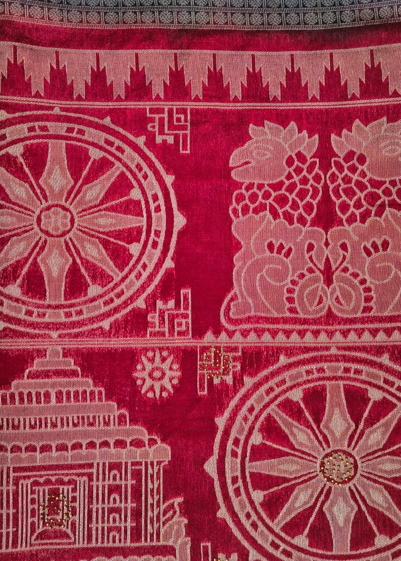 Konark pattern saree