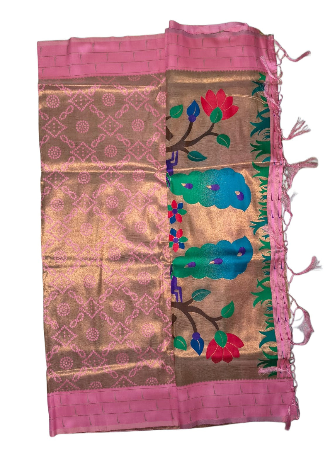 PURE BANARASI & PAITHANI SILK SAREE