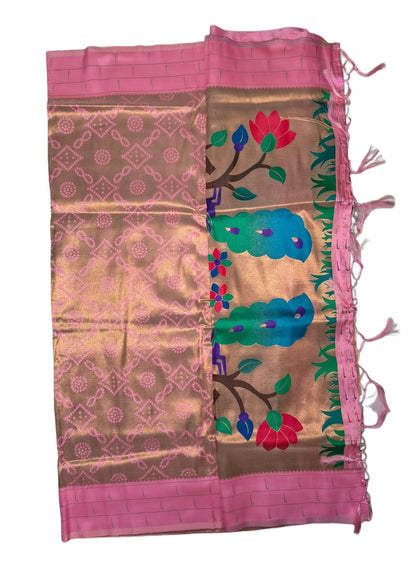 PURE BANARASI & PAITHANI SILK SAREE