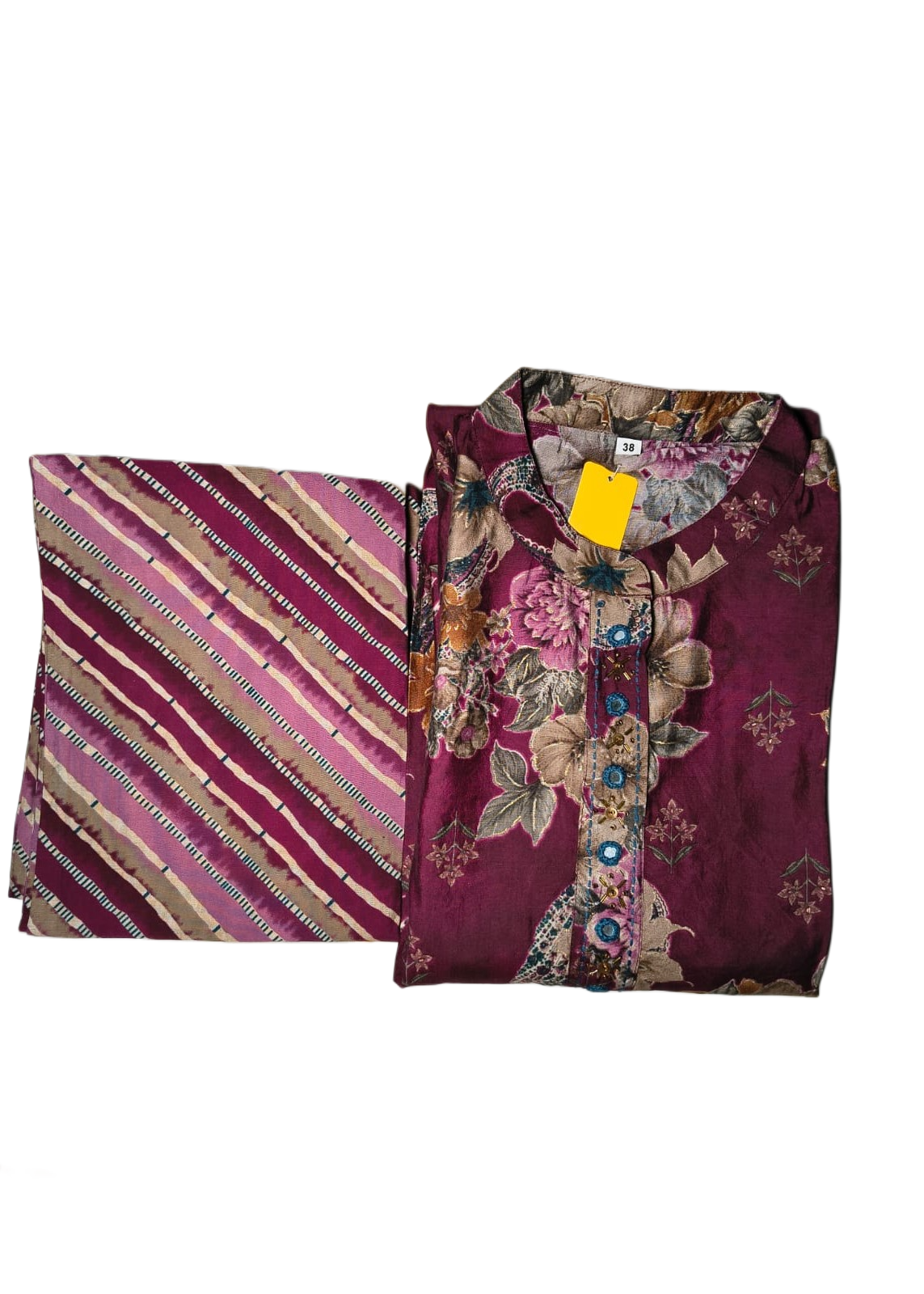Muslin Fabric 2-piece Kurti....