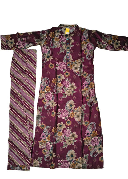 Muslin Fabric 2-piece Kurti....