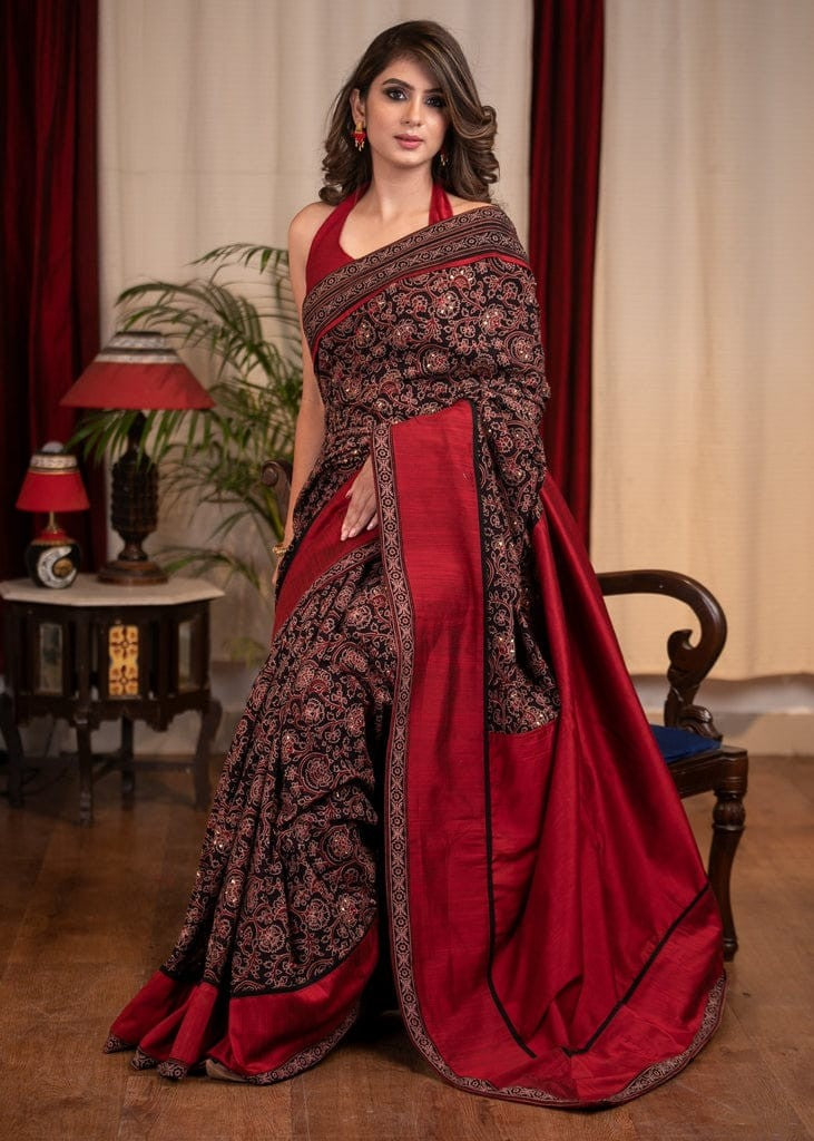 SOFT CHANDERI SAREE
