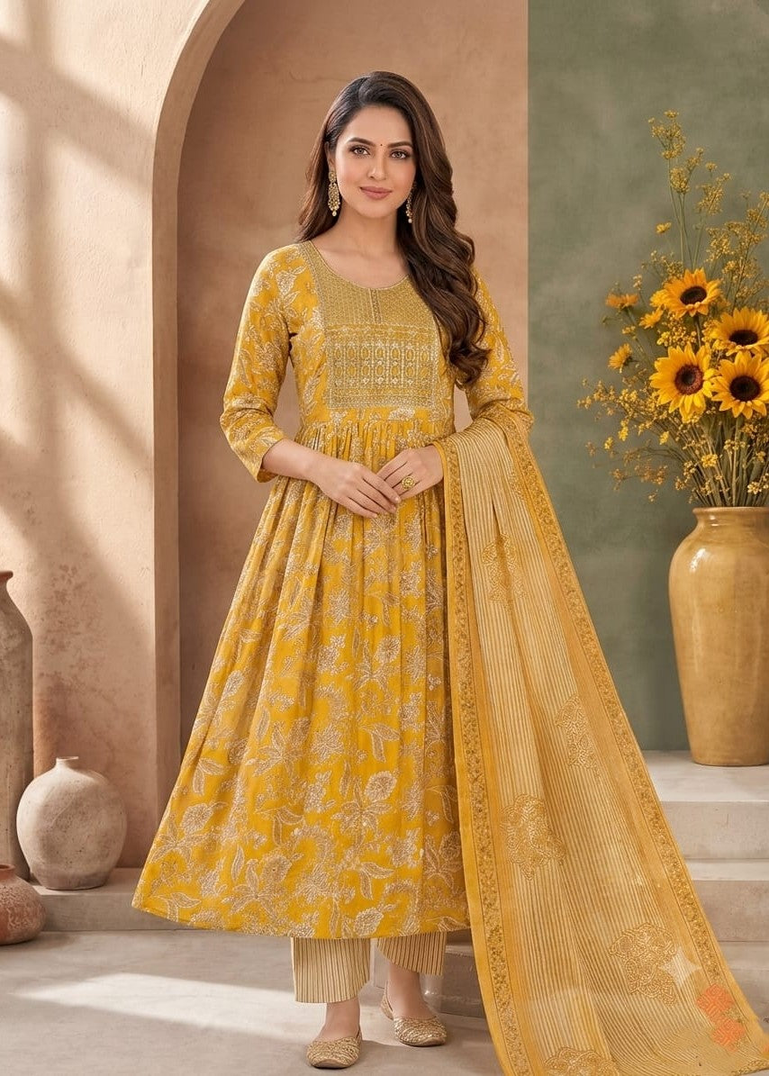 Anarkali Suit Set