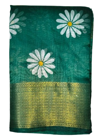 Floral Digital Print Saree