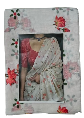 SOFT CHANDERI SAREE