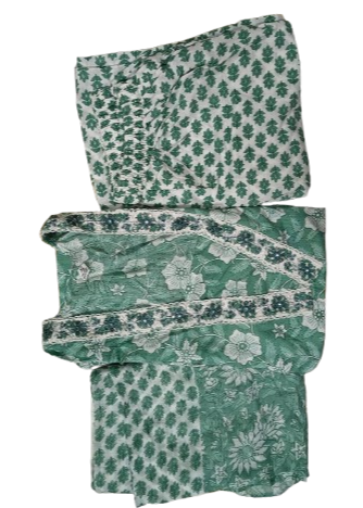 Cotton Kurti 3-Piece Set