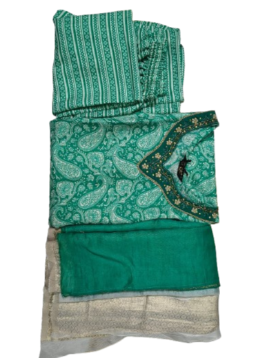 Cotton Kurti 3-Piece Set