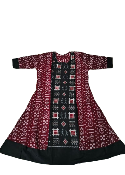 Sambalpuri Cotton Ghera Kurti