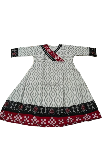 Sambalpuri Cotton Ghera Kurti
