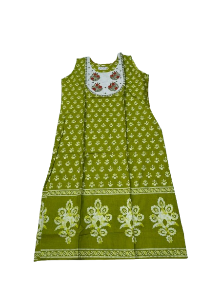 Cotton Kurti With Sleeves